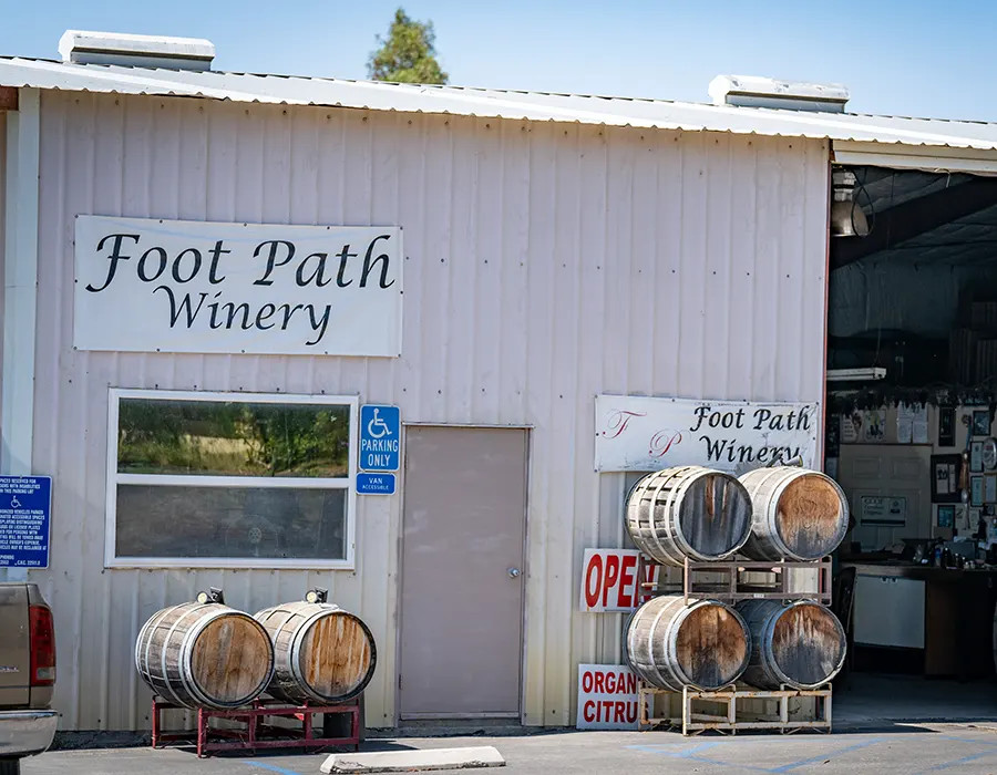 Foot Path Winery - Handcrafted Red Wines