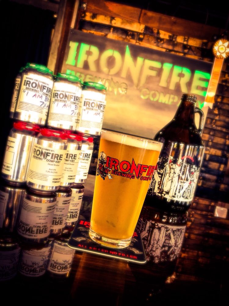 The High-Quality Ales and Lagers of Ironfire Brewing Company