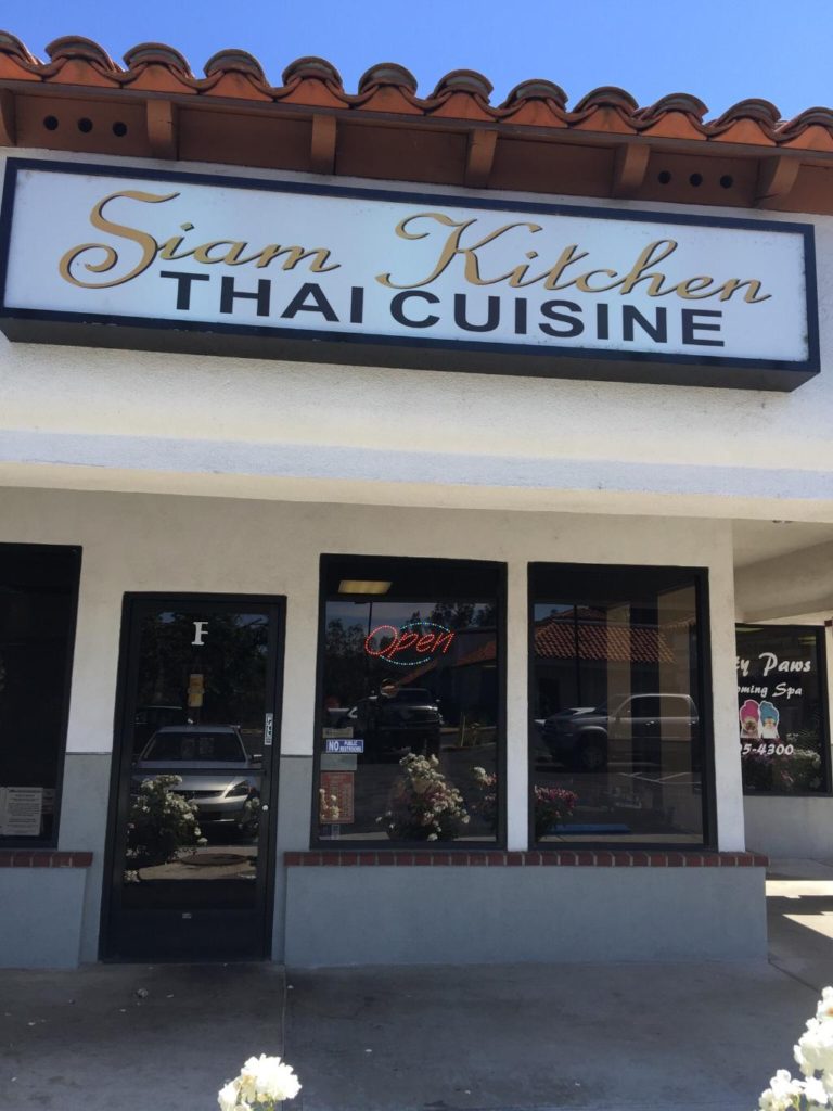 Authentic Thai Cuisine at Siam Kitchen in Temecula, California